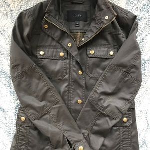 JCrew Downtown Field Jacket army green Sz Xs